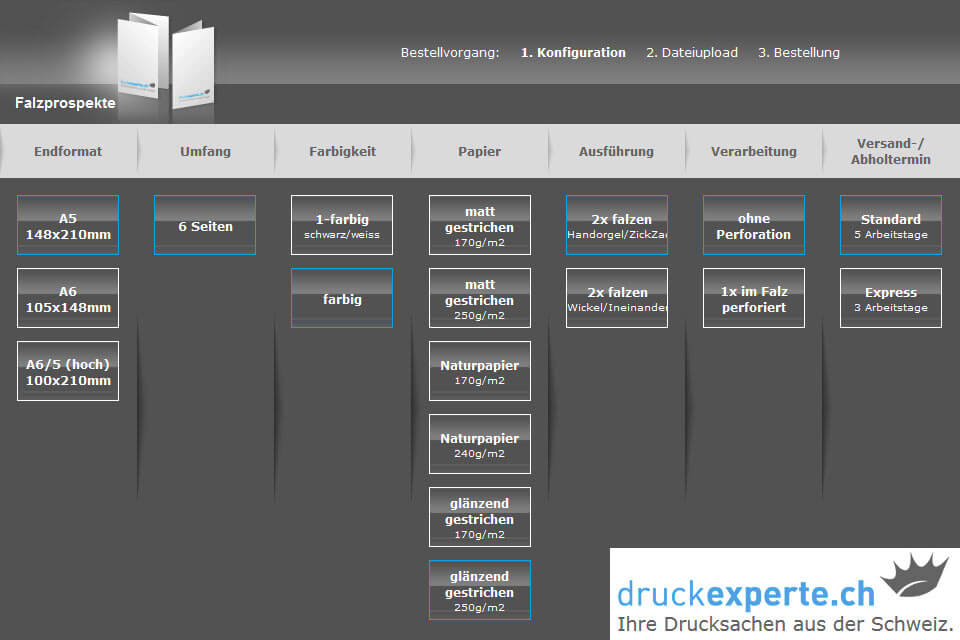 Falzformate von druckexperte