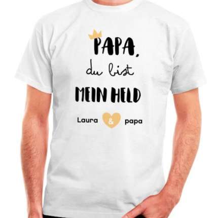 Herren T-Shirts zum Vatertag "Papa