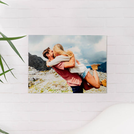 Foto auf Hartschaumplatte | 20x15 cm | Foto auf Forexplatte | Mit selbstklebendem Easy-Hang Hänger