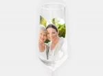 Sektglas mit eigenem Foto online gestalten und bestellen