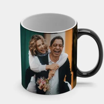 Zaubertasse mit eigenem Foto im Querformat