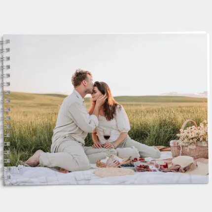 Fotobuch Spiralbindung Quick A4 quer erstellen