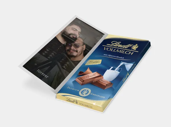 Lindt Schokokarte