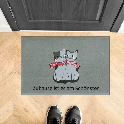 Fußmatte Katzen Paar