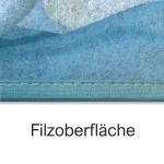 personalisierte Fußmatte Schneemänner