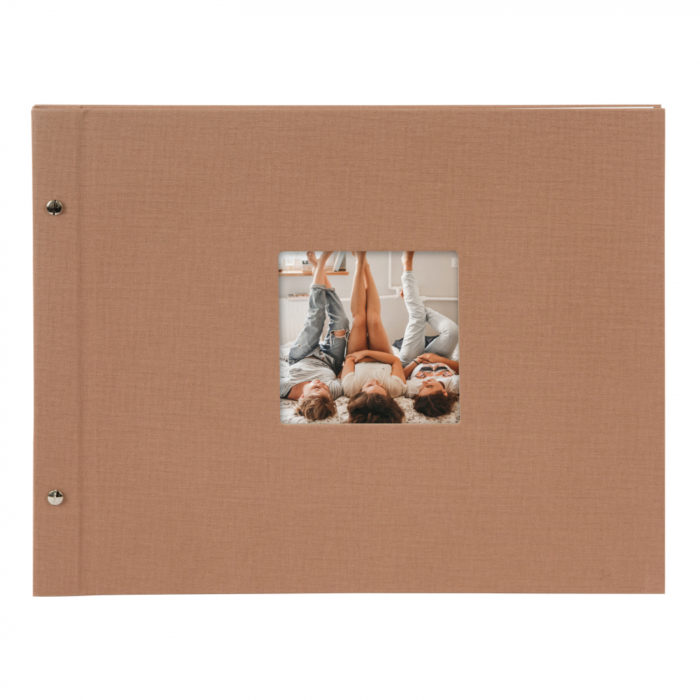 Goldbuch Schraubalbum 28819 Bella Vista 39x31cm Haselnuss – Bild 1