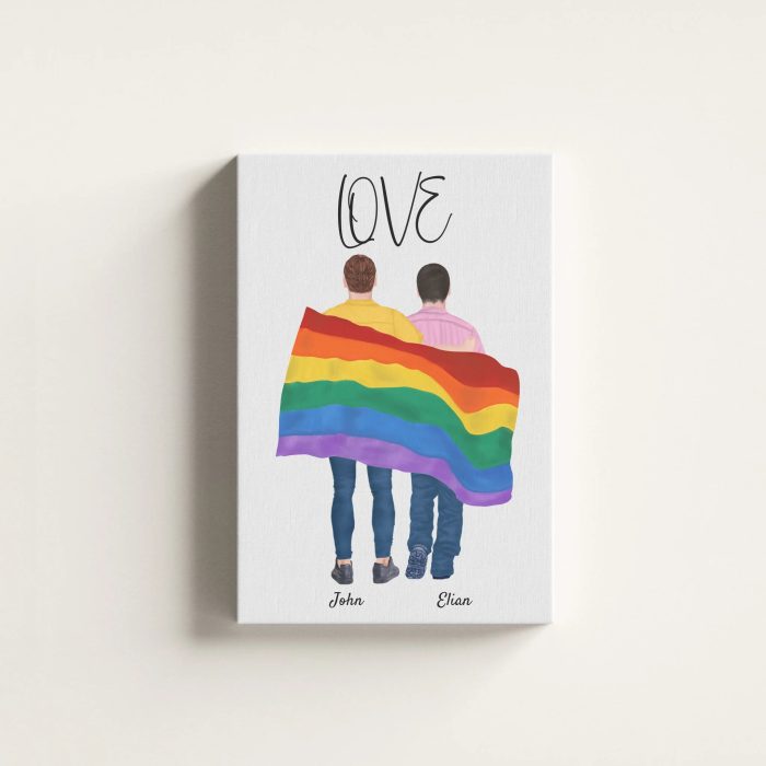"Life gets better together" LGBTQ+ - Personalisierter Kunstdruck (Poster