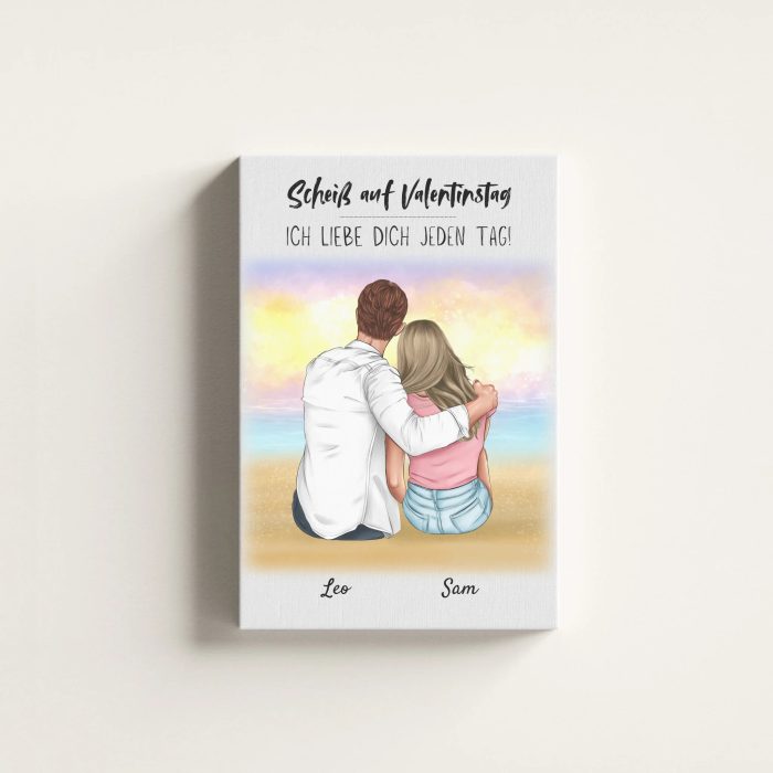 Pärchen - Personalisierter Kunstdruck (Poster