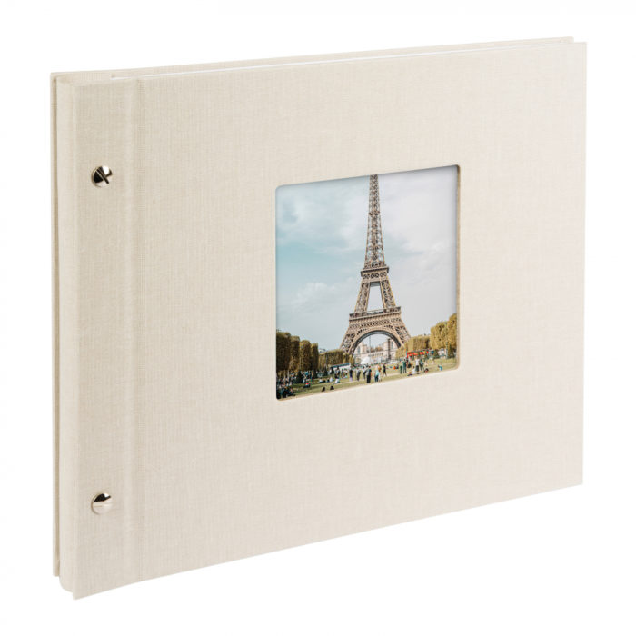 Goldbuch Schraubalbum 26823 Bella Vista 30x25cm sandgrau – Bild 1