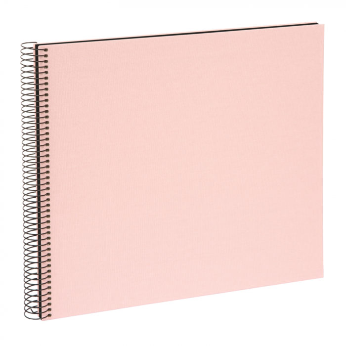 Goldbuch Spiralalbum 25522 Bella Vista 35x30cm rosé schwarze Seiten – Bild 1