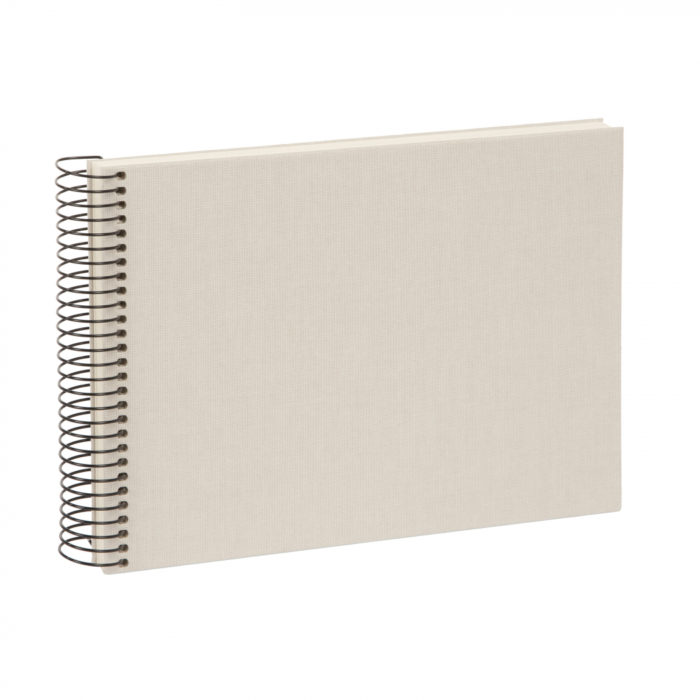 Goldbuch Spiralalbum 20723 Bella Vista 24x17cm sandgrau – Bild 1