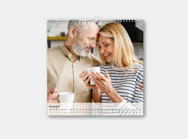 Echtfotokalender 20x20 cm online gestalten und bestellen