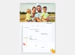 Familienplaner mit Foto selbst online gestalten