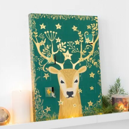 Design-Adventskalender mit eigenen Fotos hinter den Türchen individuell gestalten