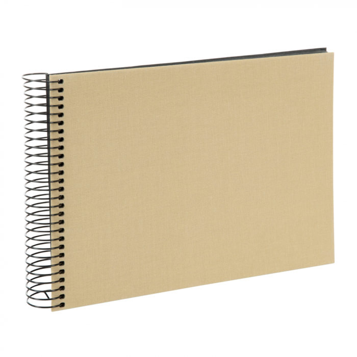 Goldbuch Spiralalbum 20446 Bella Vista beige schwarze Seiten – Bild 1