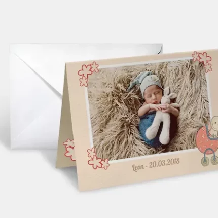 Foto-Klappkarte 14x10