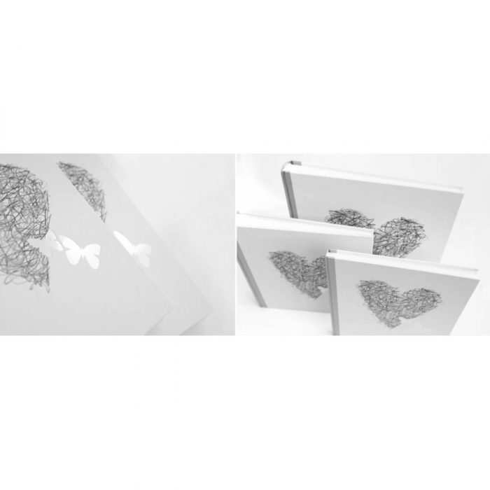 Walther Hochzeitsalbum Amorousness UH-157 26x25cm – Bild 1