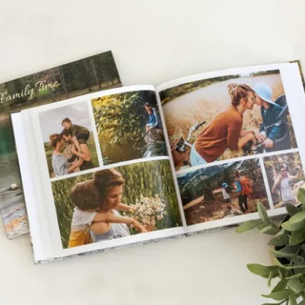 Fotobuch Hardcover 20x20 cm – quadratisches Fotobuch selbst erstellen und gestalten