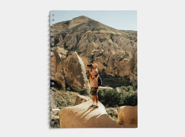 Fotobuch Spiralbindung A5 hoch - bei myphotobook individuell gestalten