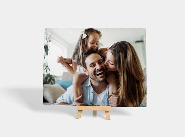 Deko & Wohnen Eigenes Foto auf Schieferplatte drucken lassen