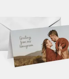 Klappkarte Foto-Klappkarte 22x11