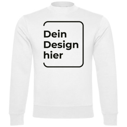 Unisex Authentic Sweatshirt bedrucken in Übergröße