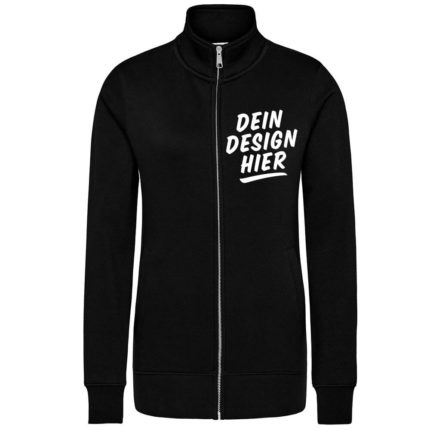 Frauen Authentic Sweatjacke bedrucken mit Logo