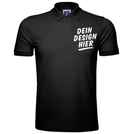 Männer Mischgewebe Poloshirt bedrucken mit Logo