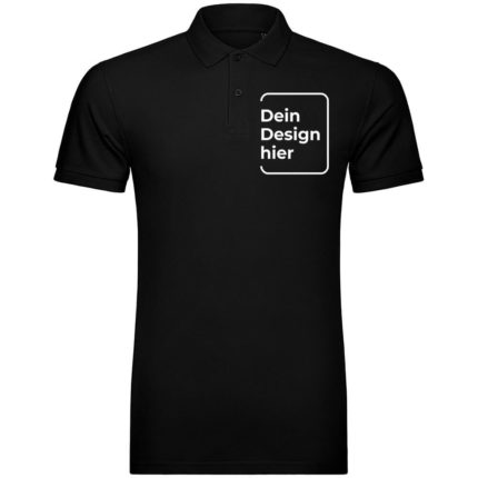 Männer Bio-Baumwoll Poloshirt bedrucken Inspire