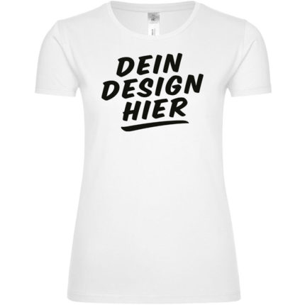 Frauen T-Shirt bedrucken mit Logo