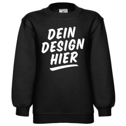 Kinder Set-In Sweatshirt bedrucken mit Motiv oder Foto