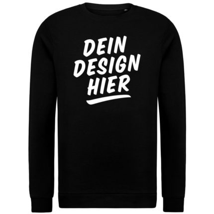 Set-In Sweatshirt bedrucken French Terry in Übergröße