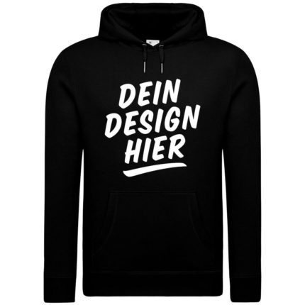 Kapuzen-Sweatshirt bedrucken 80/20 Royal Line in Übergröße