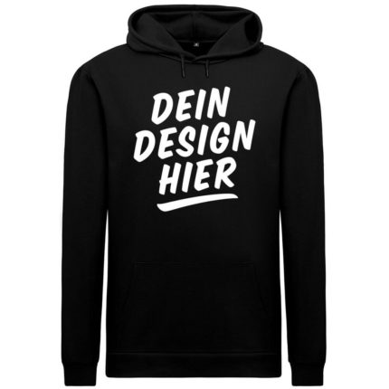 Kapuzen-Sweatshirt bedrucken French Terry in Übergröße