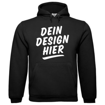 Unisex Set-In Kapuzen-Sweatshirt bedrucken mit Logo