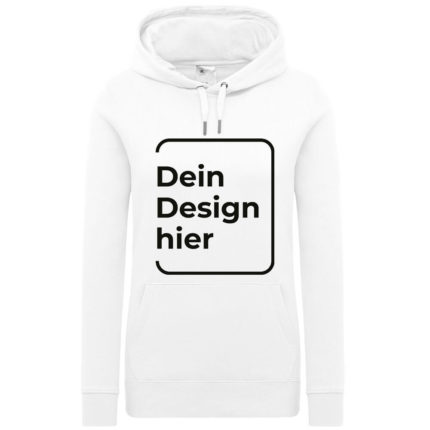 Frauen Kapuzen-Sweatshirt bedrucken 80/20 Royal Line