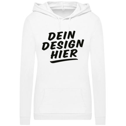 Frauen Kapuzen-Sweatshirt bedrucken French Terry
