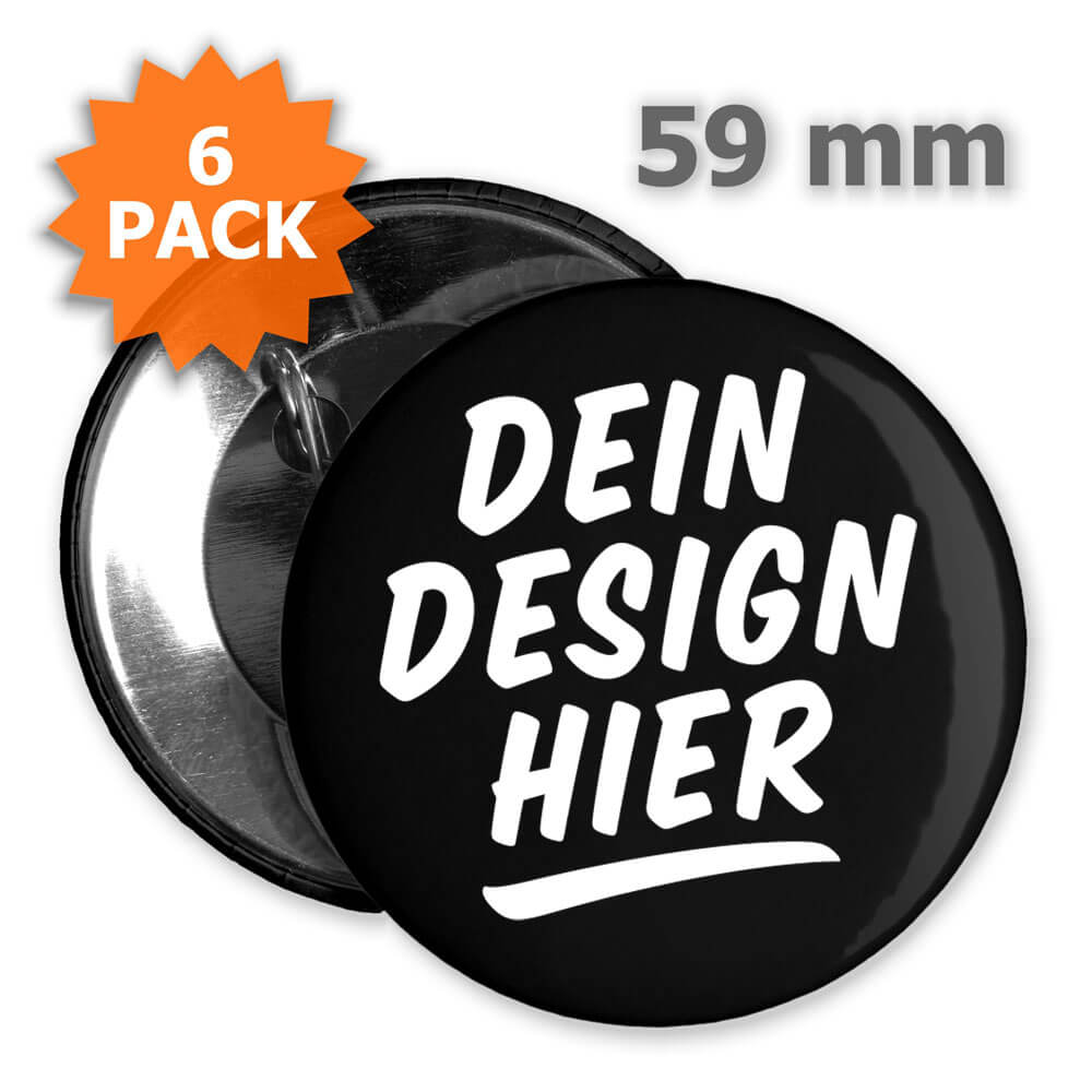 BT059_Media_BFeed Button 59 mm bedrucken - 6 Stück