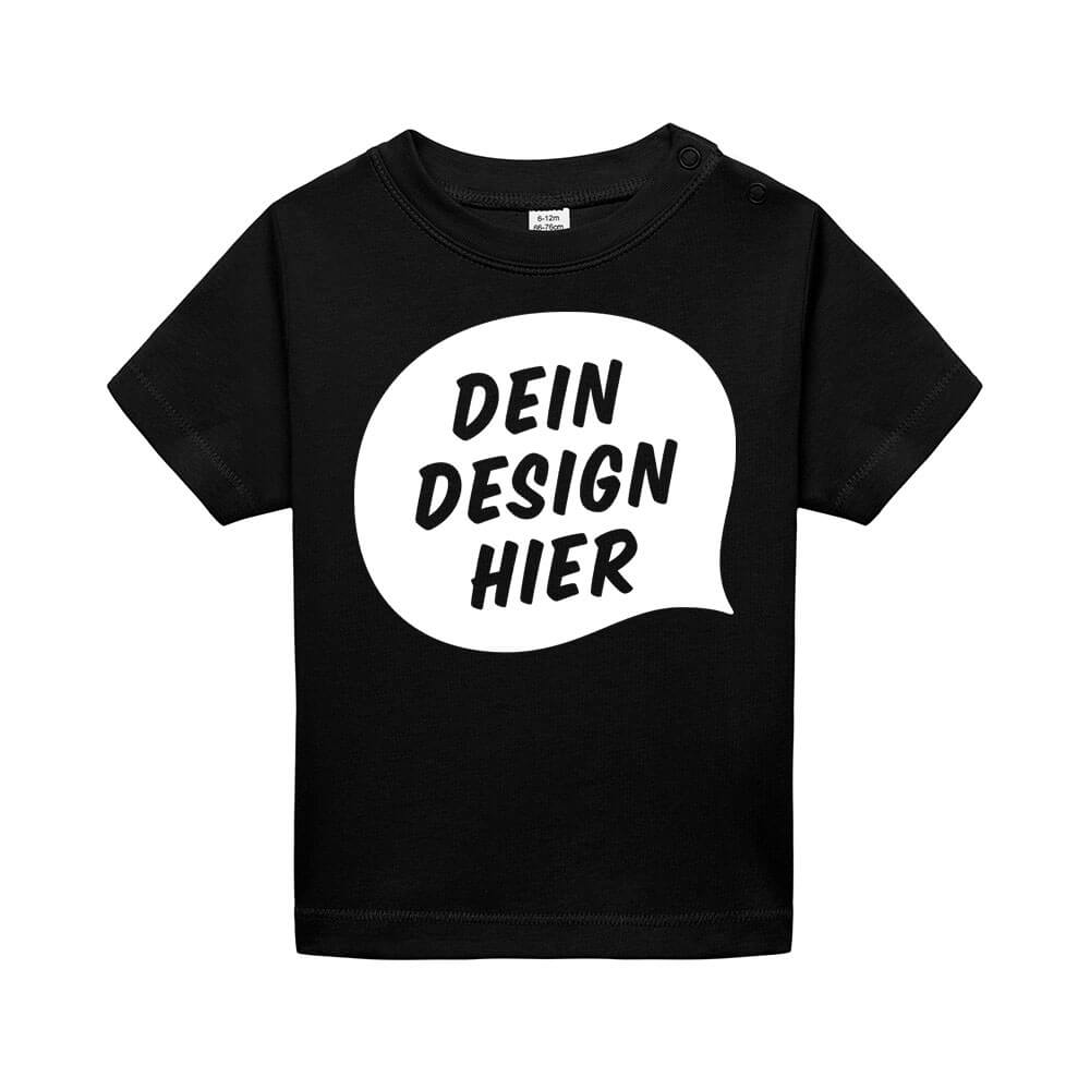 BZ02T_Media_BFeed Baby Bio T-Shirt bedrucken - Kurzarm mit Motiv oder Foto