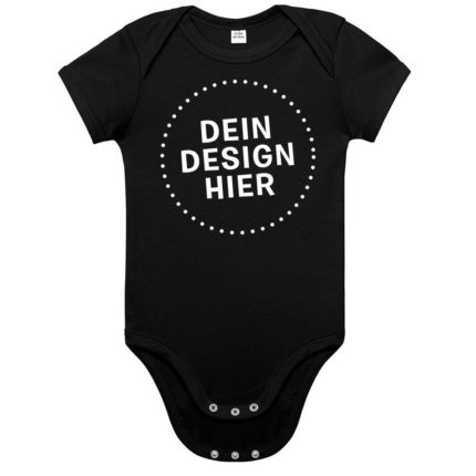 Baby Body bedrucken - kurzarm aus Bio-Baumwolle