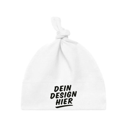 Baby Mütze bedrucken mit Namen oder Foto
