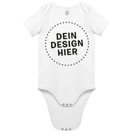 Baby Bio Kurzarm-Body bedrucken - klimaneutral