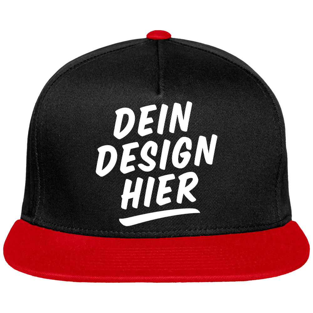 F6007T_Media_BRFeed Snapback 2-Tone Cap Classic - 5-Panel bedrucken