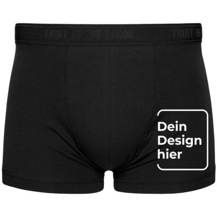 Männer Boxershorts selbst gestalten mit Motiv