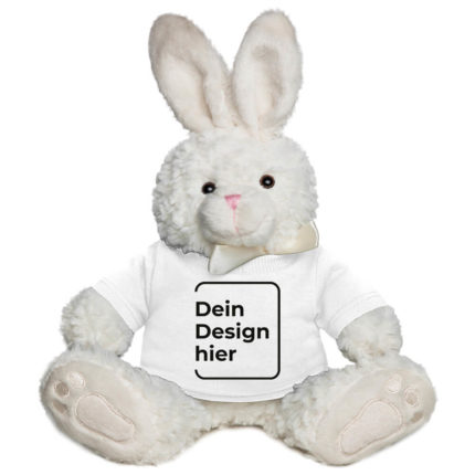 Stoffhase mit T-Shirt