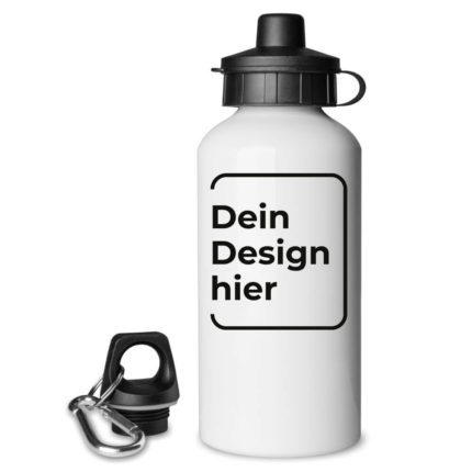 Trinkflasche 400 ml bedrucken - Aluminium