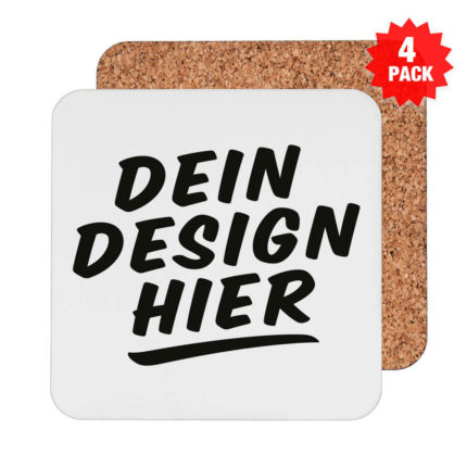 Untersetzer 4er-Set bedrucken