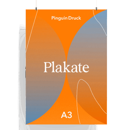 Plakat Druck - 50 DIN A3 einseitig