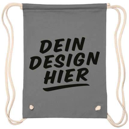 Turnbeutel bedrucken lassen - 100% Baumwolle