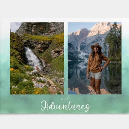 Fotobuch A4 Quer Hardcover – Fotobuch mit eigenen Fotos gestalten (24–250 Seiten)